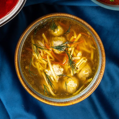 Куриный суп с фрикадельками - фото 4865
