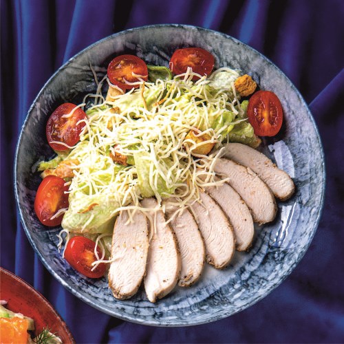 Салат Грузинский Цезарь с Курицей 37339000001236899 - фото 5053