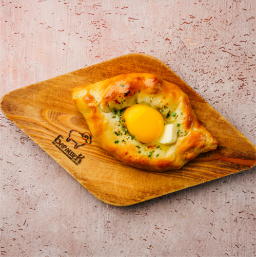 Мини хачапури по-аджарски с зеленью 2745